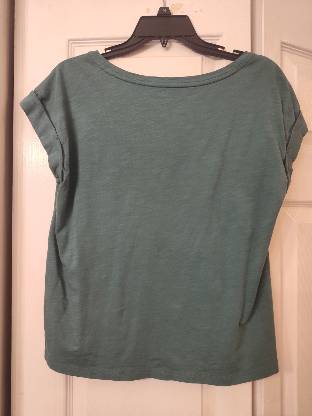 Garnet Hill Weekender Cropped Boxy Tee - Picture 2 of 3